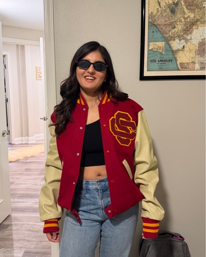 USC Letterman Jacket  - Image 1