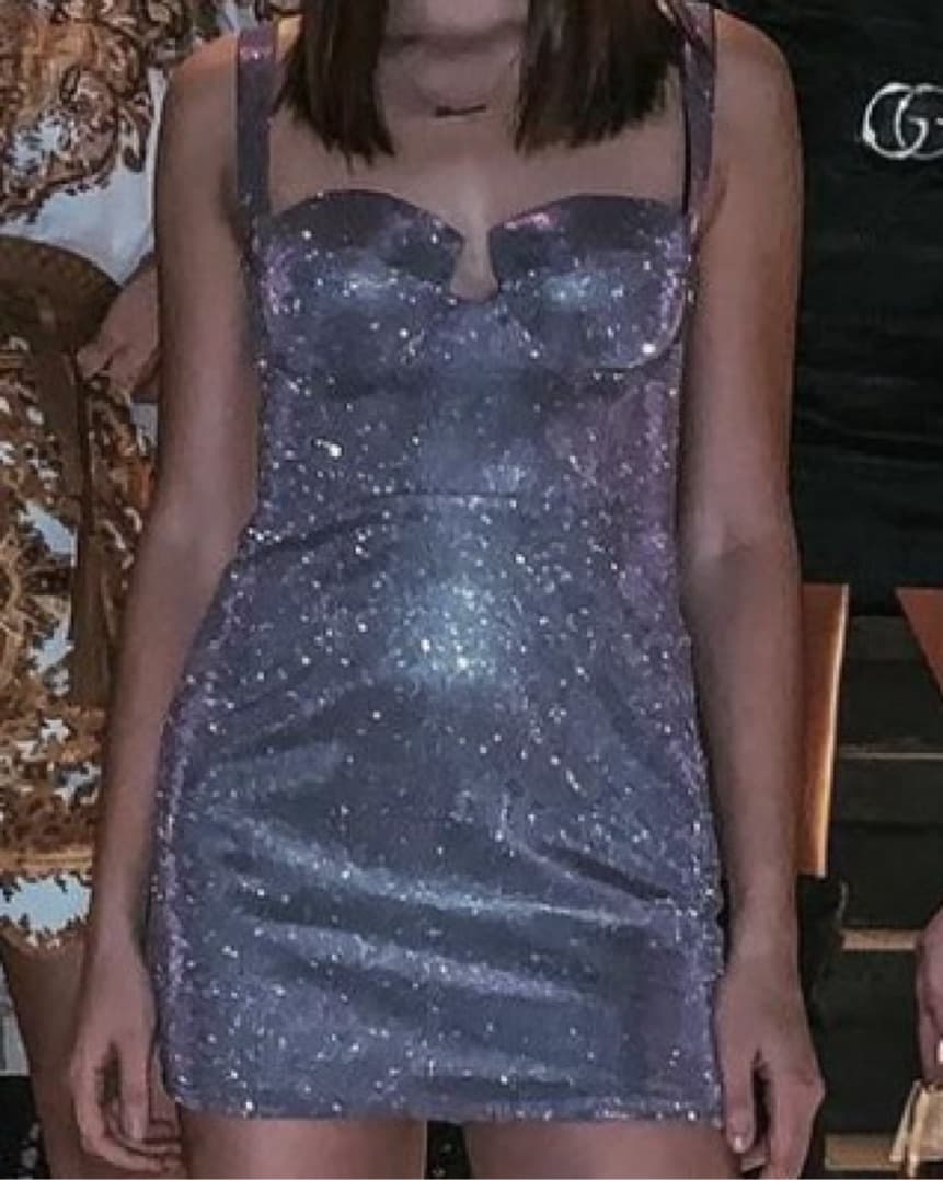 Metallic Revolve Superdown Dress - Image 2