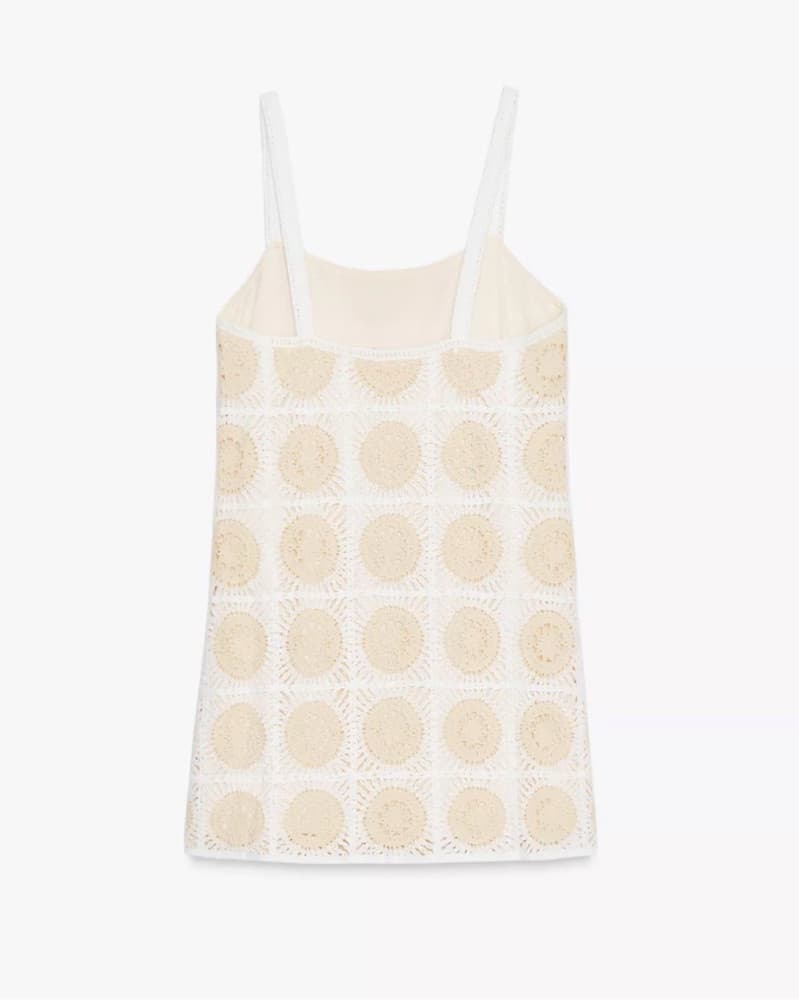 Zara Crochet Mini Dress - Image 2