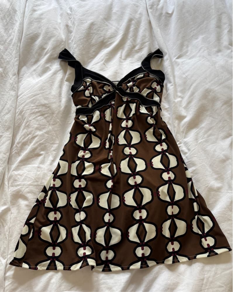 Printed Mini Sundress - Image 3