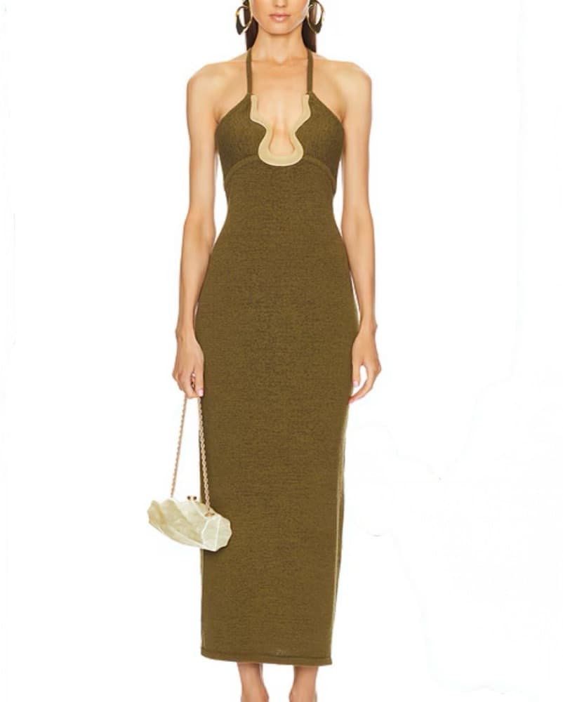 Cult Gaia Valma Knit Dress - Image 2