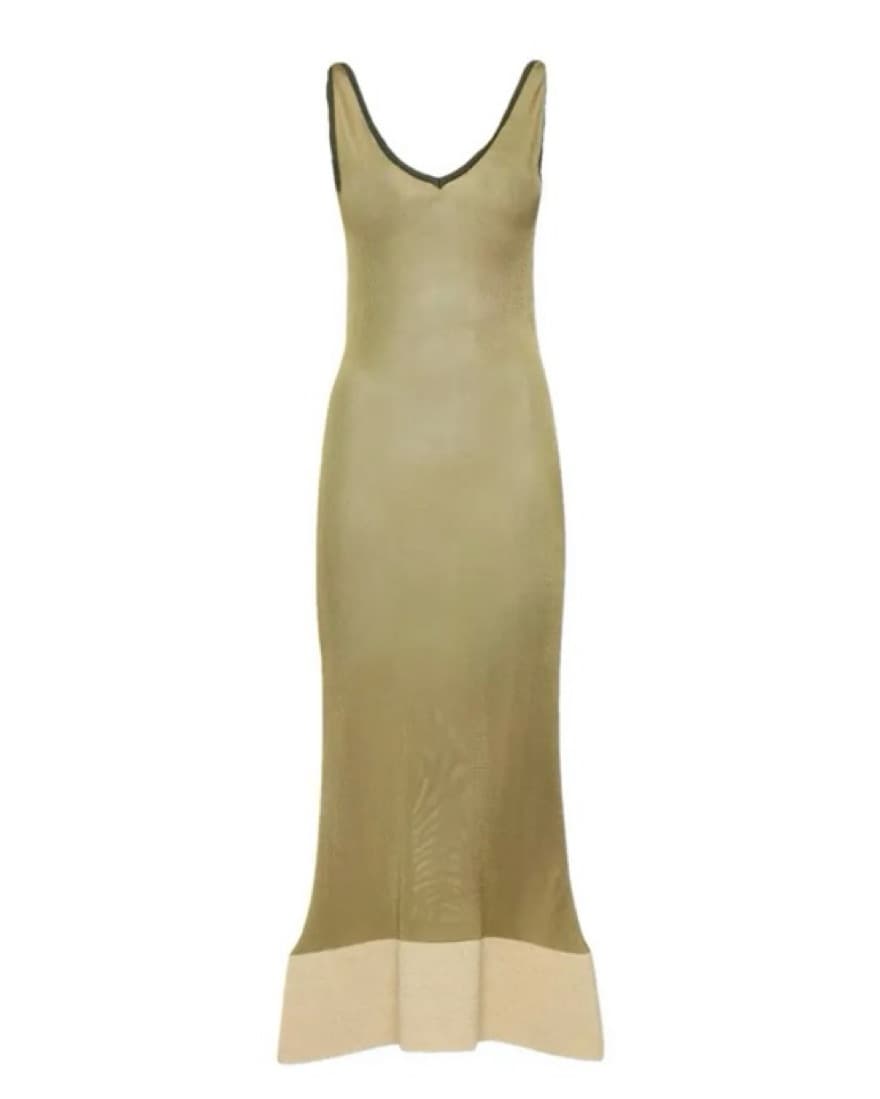 Jacquemus Sage Green Dress - Image 3
