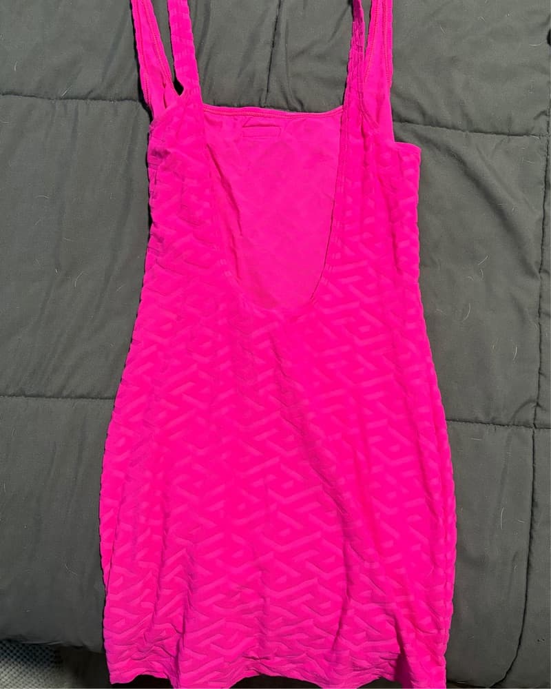 Versace La Greca Towel Mini Dress - Image 3