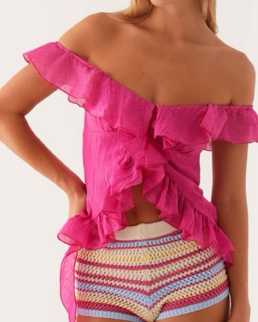 Peppermayo Dylan Off Shoulder Top - Image 1
