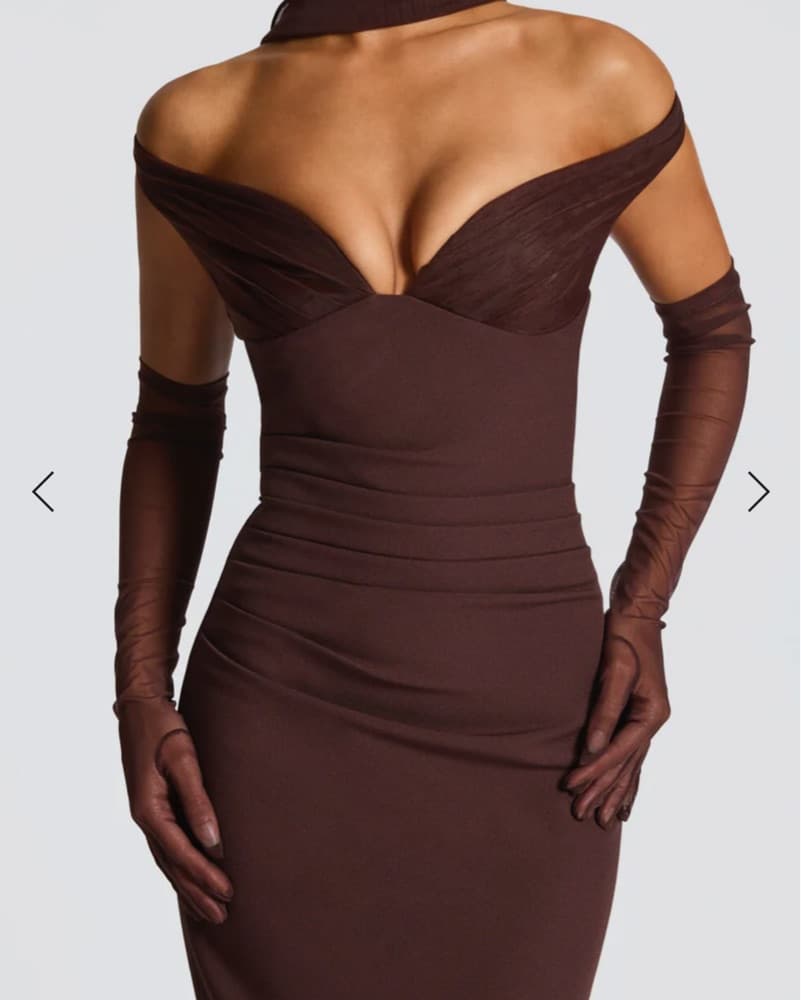 Abigail Off Shoulder Dress - Image 2