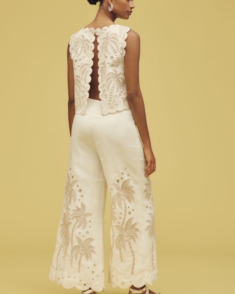 Farm Rio Linen Pant Set - Image 3