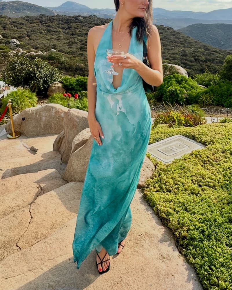 Peppermayo Nerissa Cowl Neck Maxi Dress  - Image 1