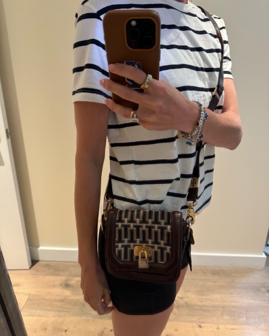 Tory Burch Brown Crossbody - Image 3
