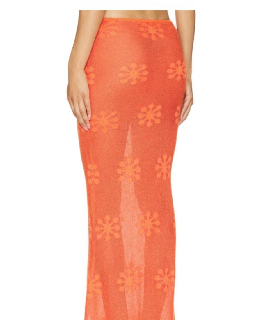 Asta resort Orange Skirt - Image 3