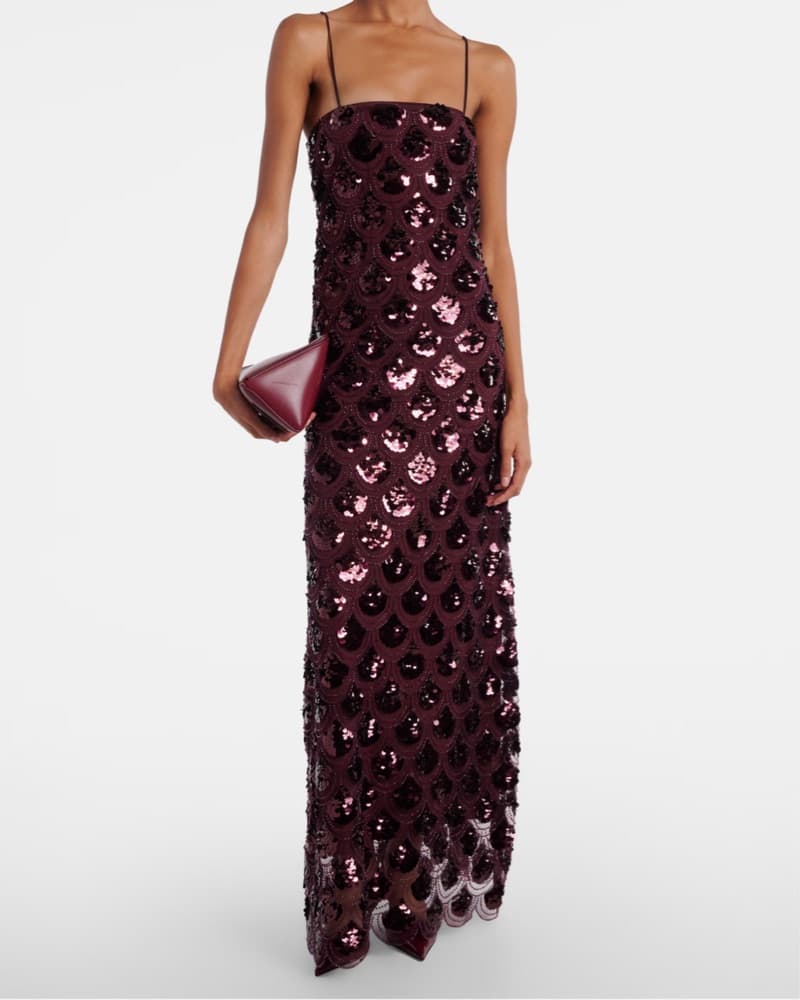 Sold Out ROTATE Embellished Maxi Dress  - Image 1