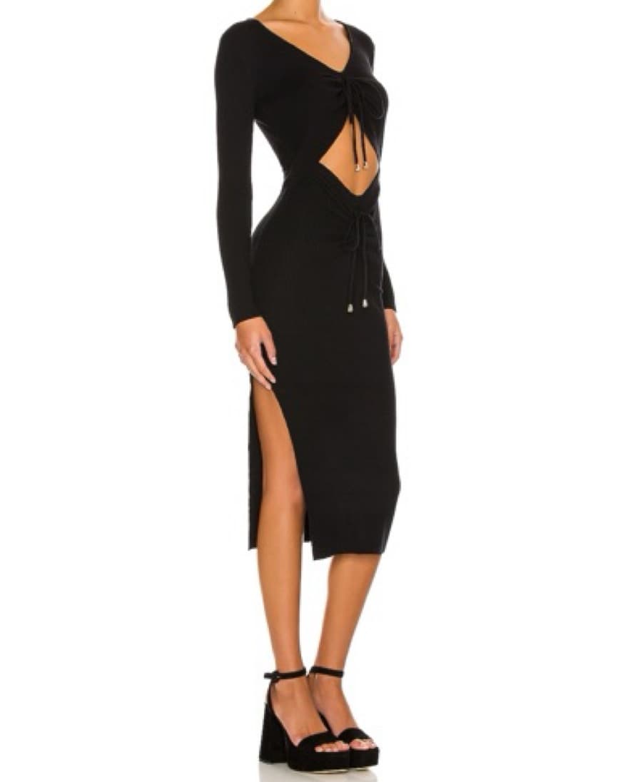 Revolve Knit Cut Out Dress - Image 2