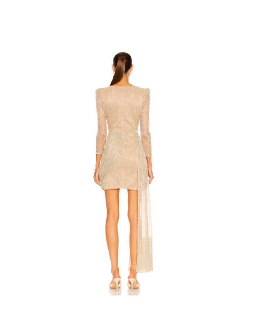 PATBO DRAPED MINI DRESS - Image 2
