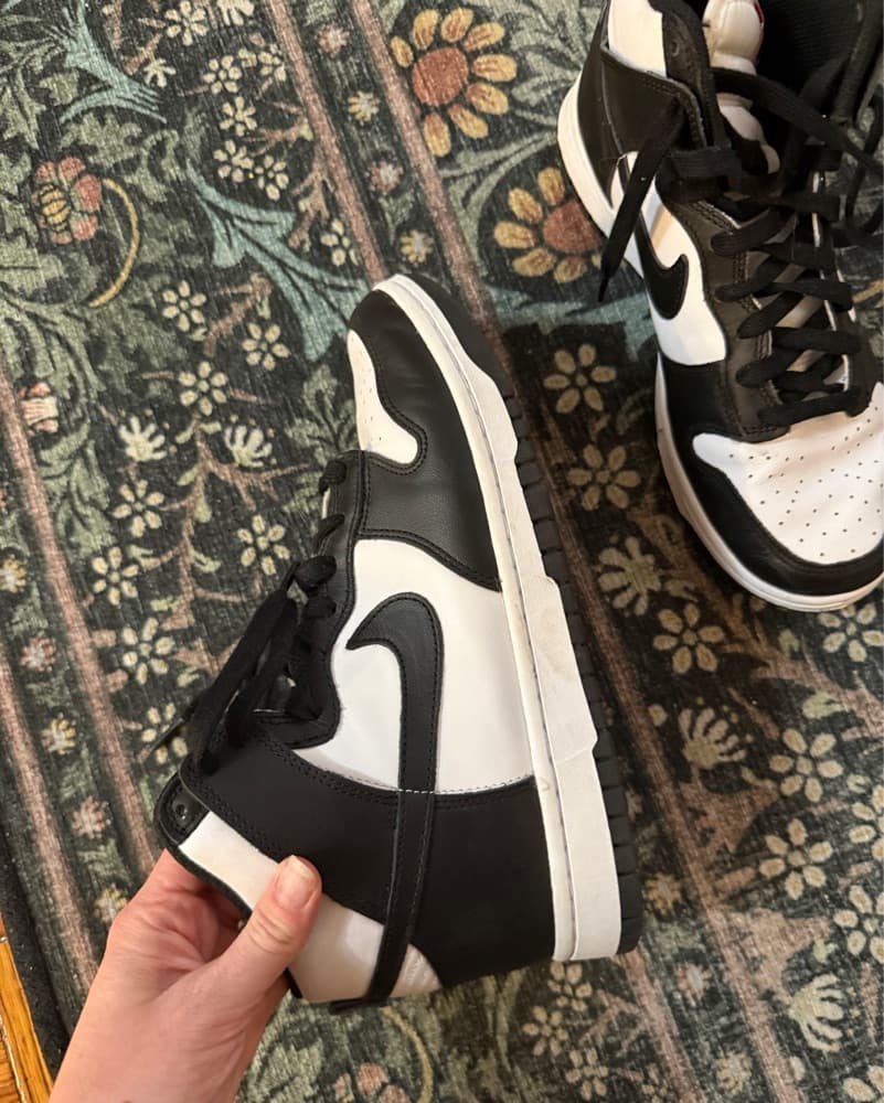 Nike High Top Panda Dunks  - Image 4