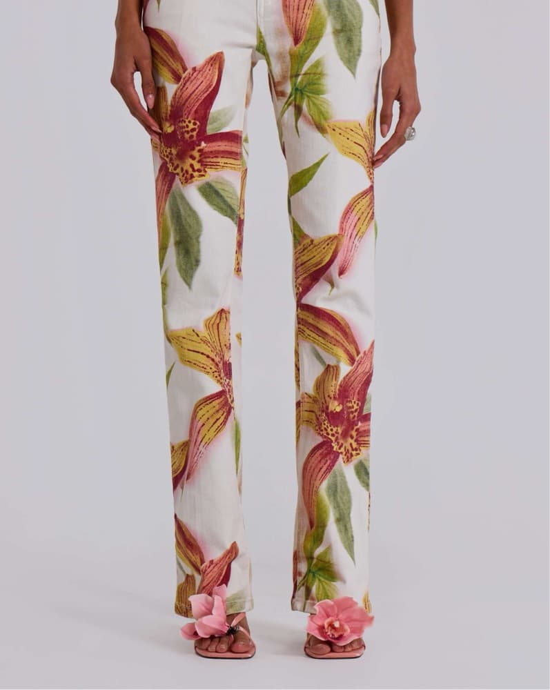 Jaded london lily Floral Jeans  - Image 2