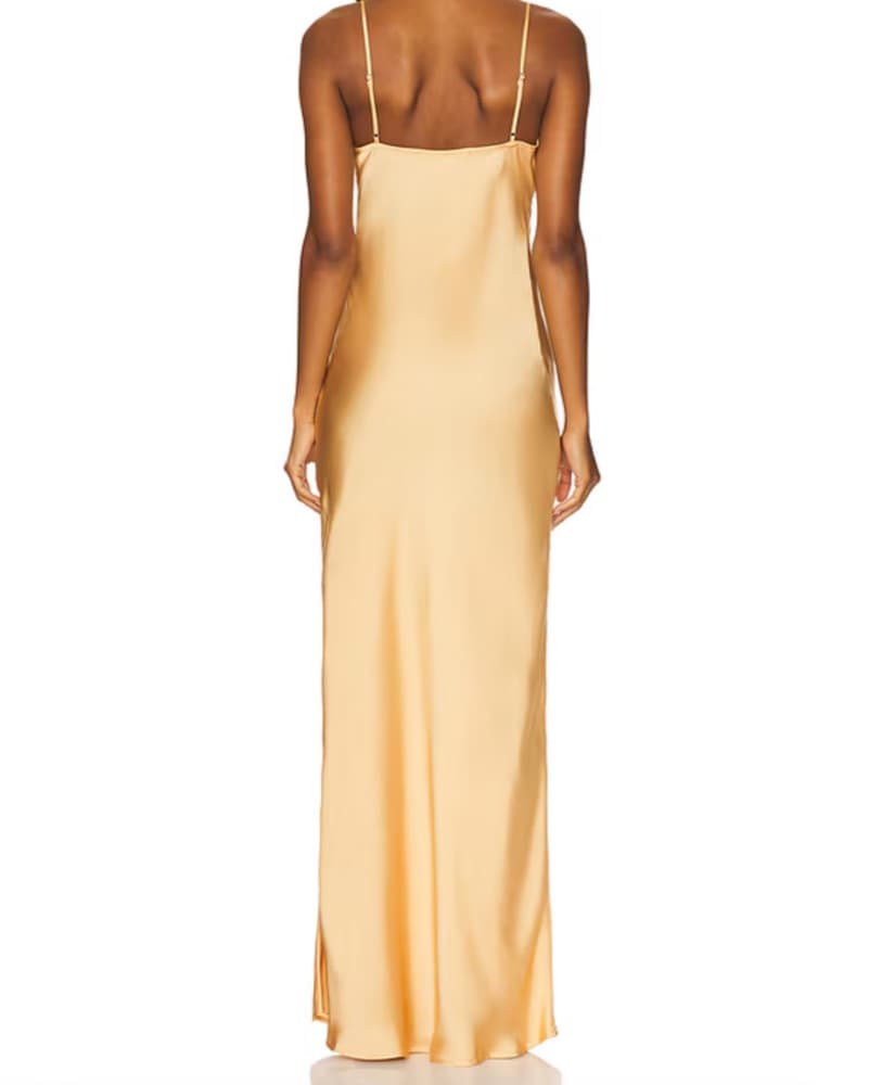Lioness Gold Maxi Dress - Image 4