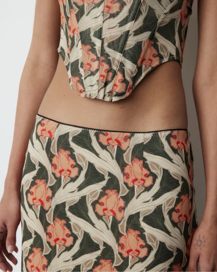 MIAOU MINI MONI SKIRT - ART NOUVEAU - Image 2