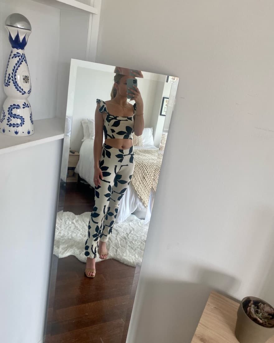 Black And White Two Piece Set  - Image 2