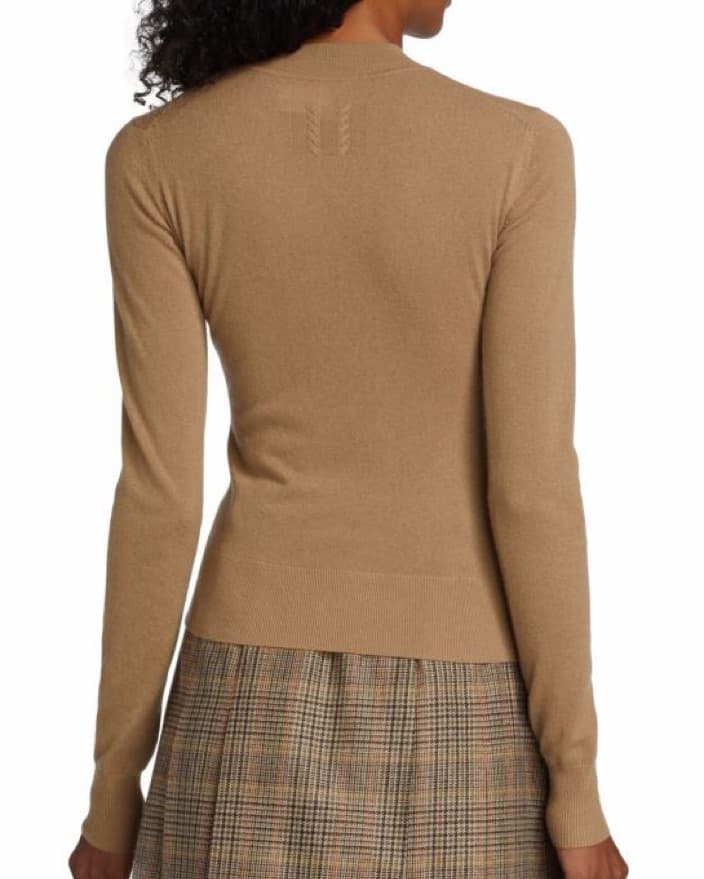 Nili Lotan Cashmere Mock Neck Sweater - Image 3