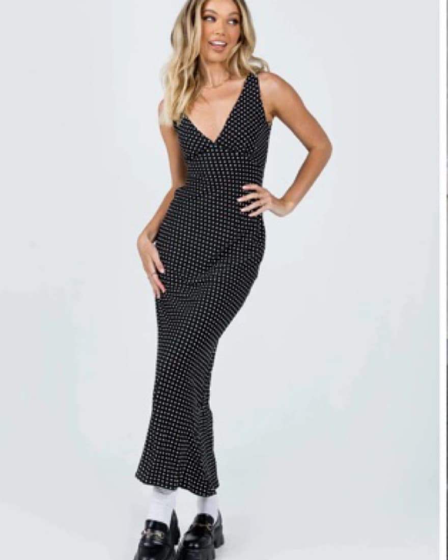 Princess Polly Nellie Black Slip Maxi - Image 2