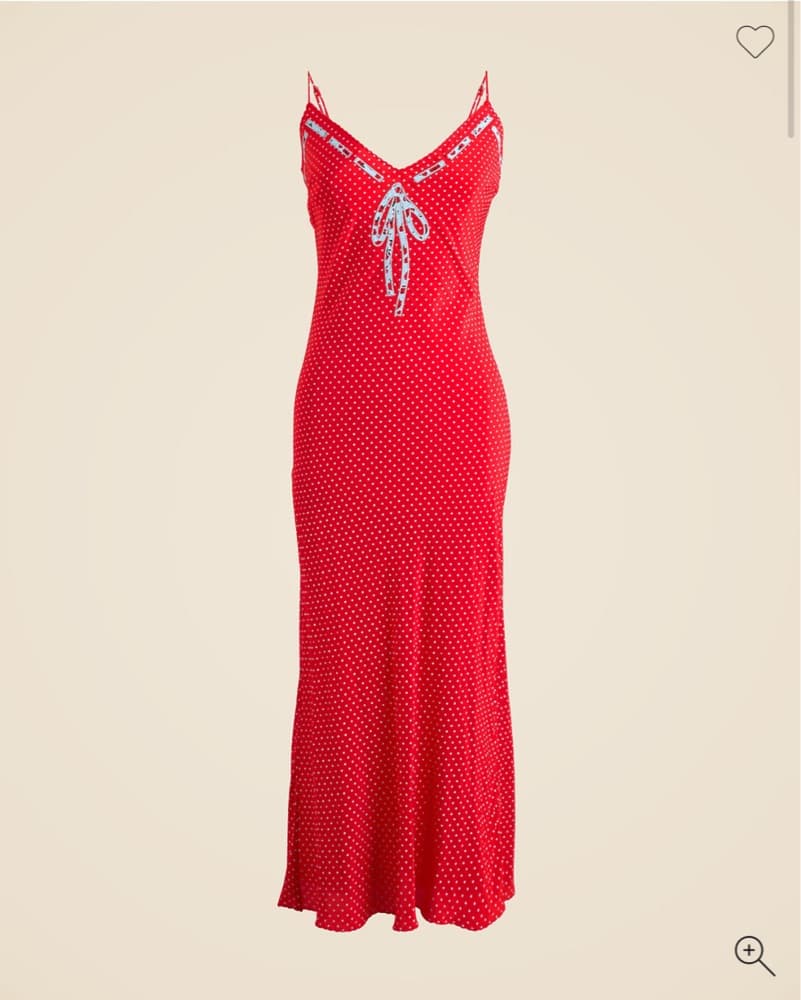 J. Crew X Rouje Swoon Slip Dress - Image 1