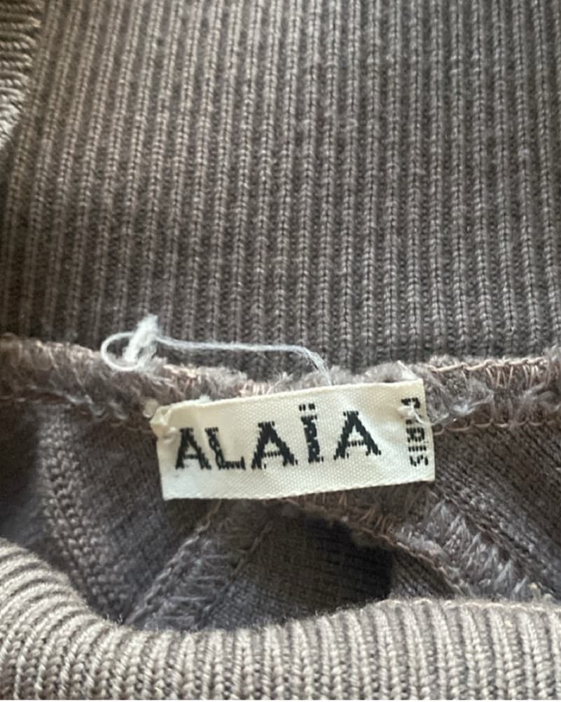 Alaia Vintage Wool Skirt - Image 4