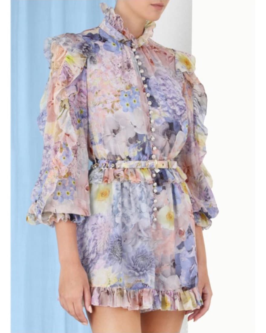 Zimmermann Floral Romper  - Image 1