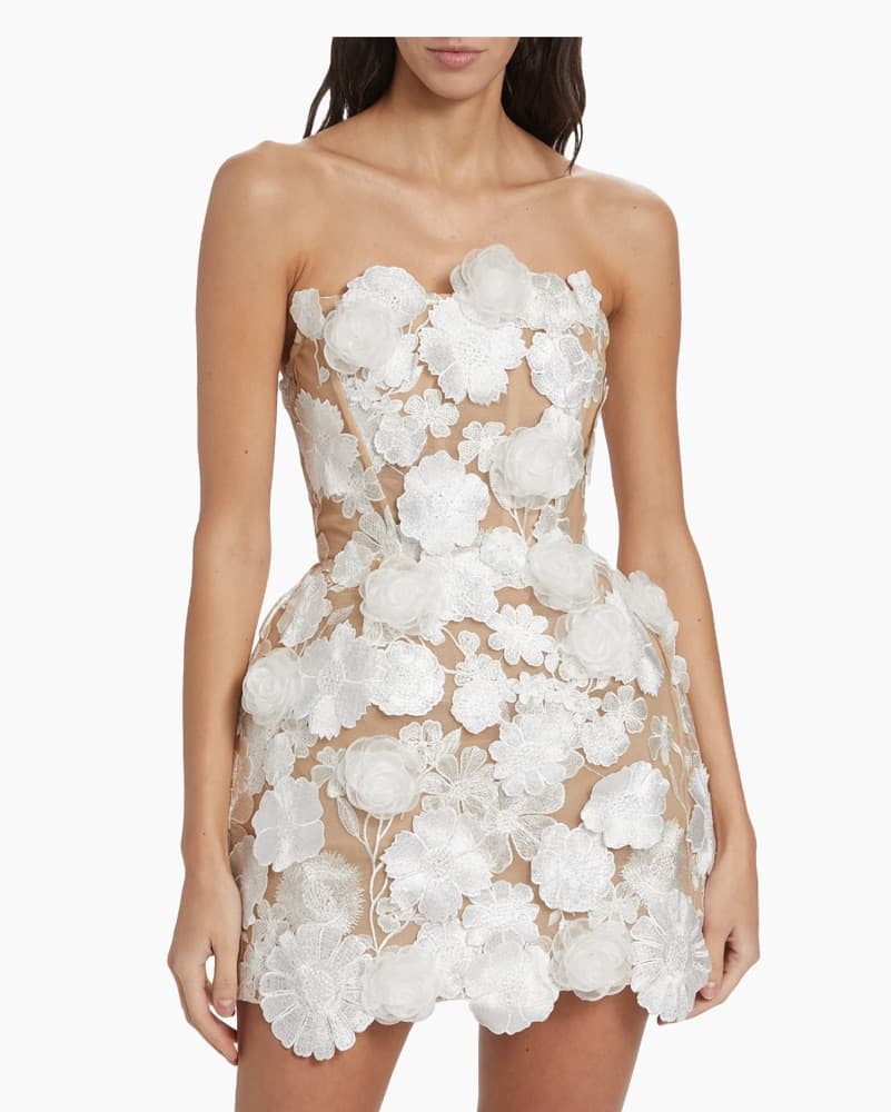 Bronx And banco Floral Minidress - Image 1
