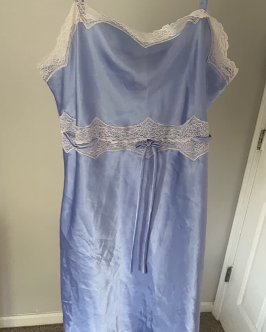 Purple vintage slip dress - Image 3