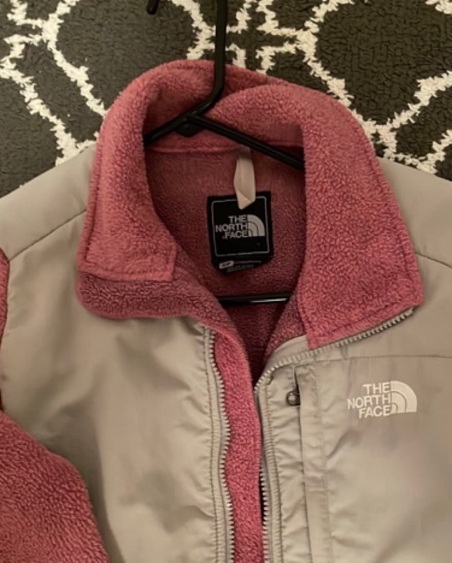 The North Face Pink Denali Jacket - Image 2