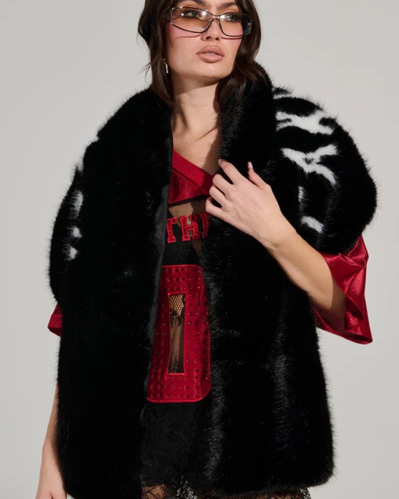 AKIRA - The F*CK IT Faux Fur Scarf - Image 4