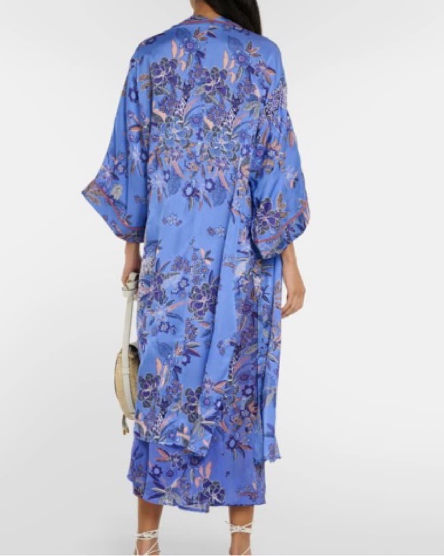 Poupette St Barth Erica floral robe - Image 2