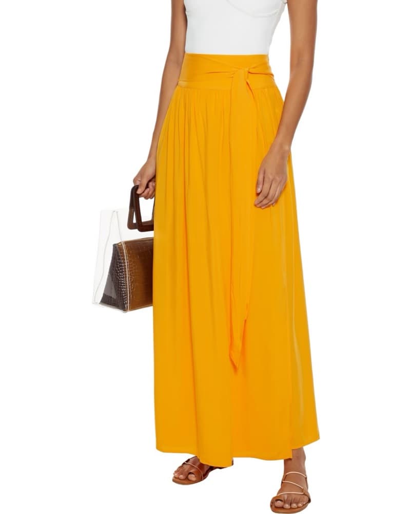 Orange Melissa Odabash Maxi Skirt - Image 1