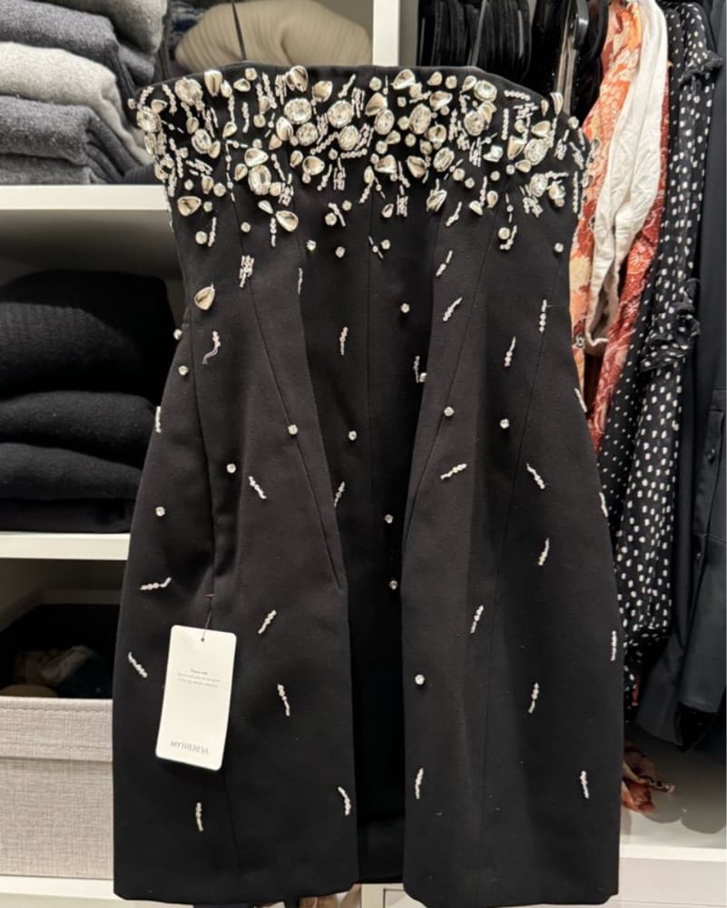 SIMKHAI EMBELLISHED MINI DRESS - Image 3