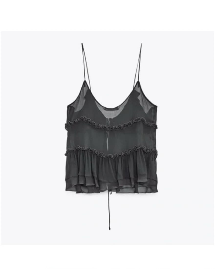 Black Sheer Top - Image 4