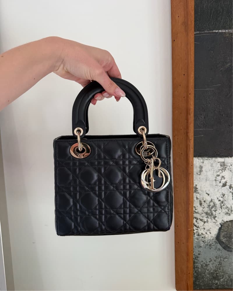 Dior lady dior Small In Black   - Image 1
