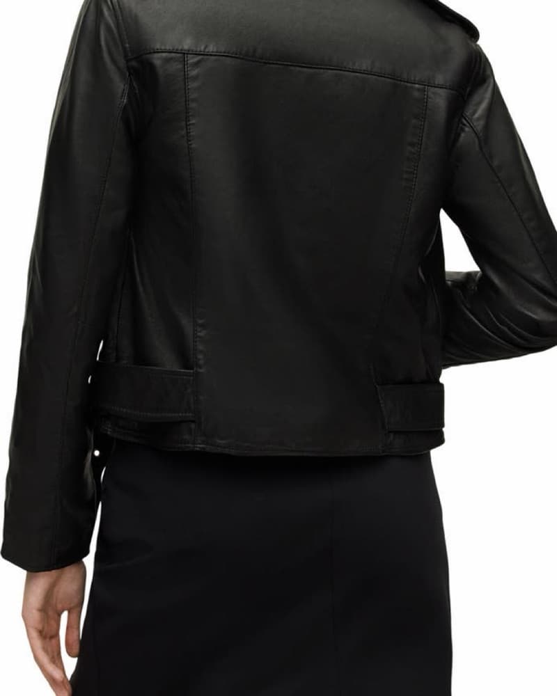 AllSaints Balfern Leather Biker Jacket - Image 2