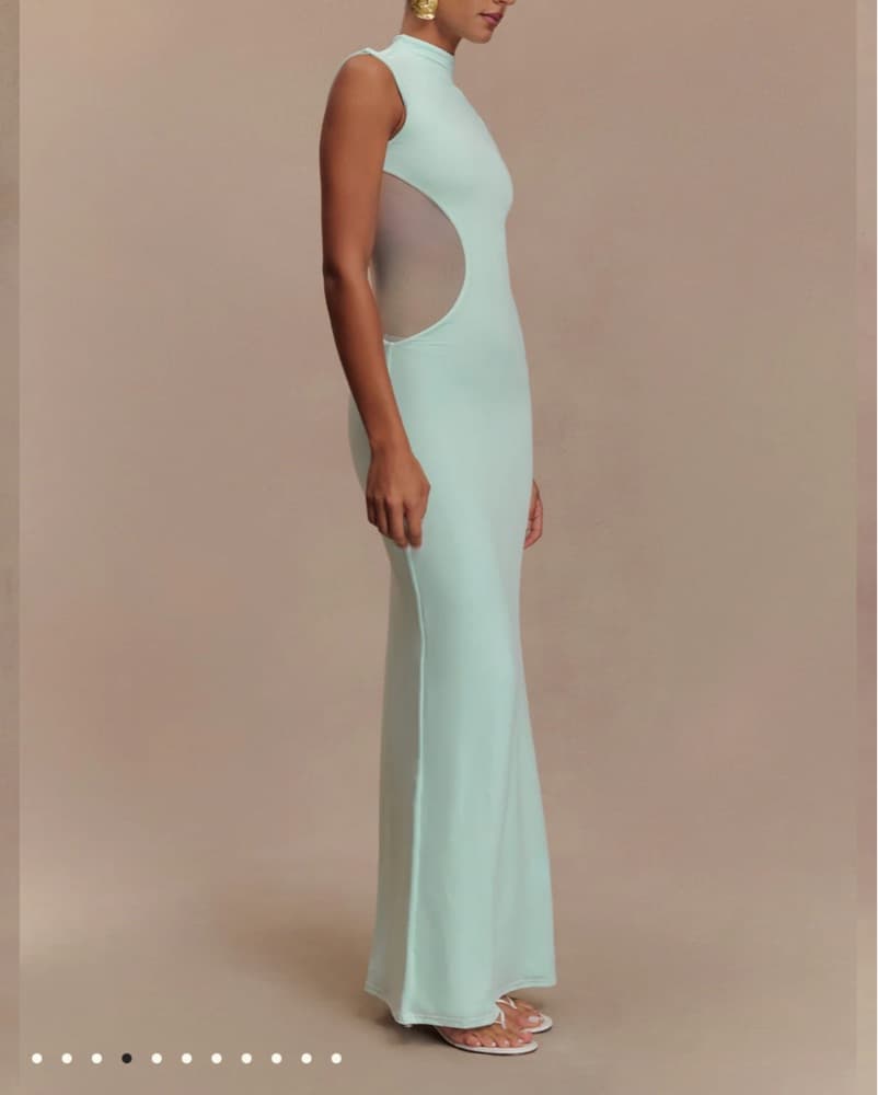 Meshki Massie Dress- Lagoon - Image 4