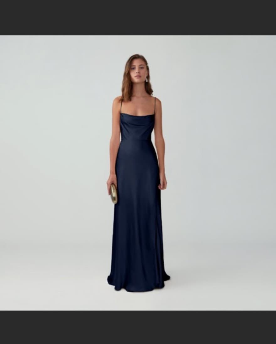 Fame and Partners Strappy Draped Gown  - Image 3