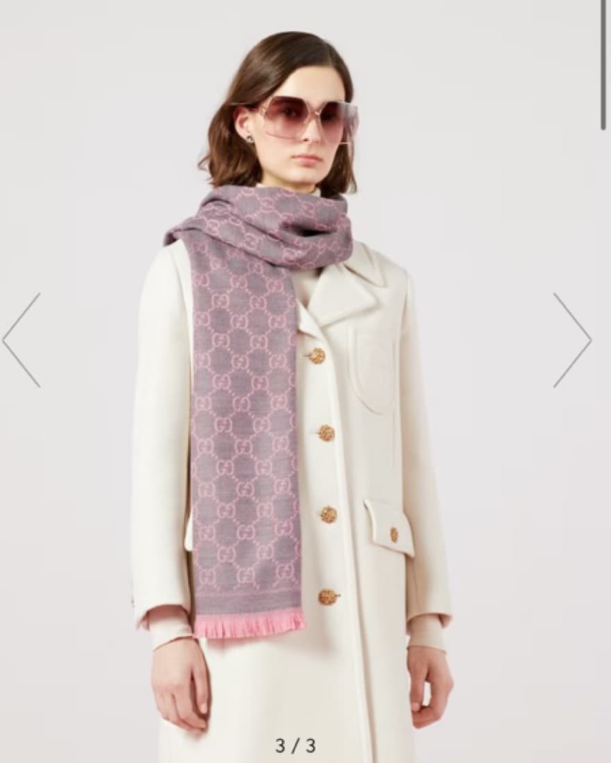 Gucci Wool Scarf - Image 1