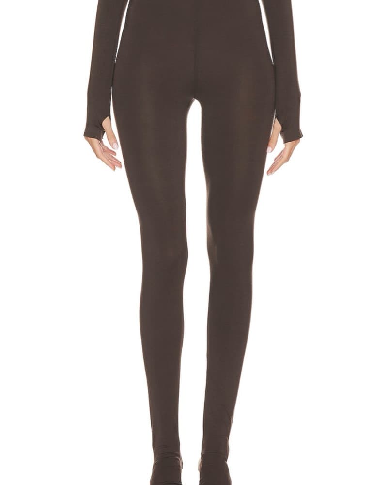 Norma Kamali Legging With Footie - Image 1