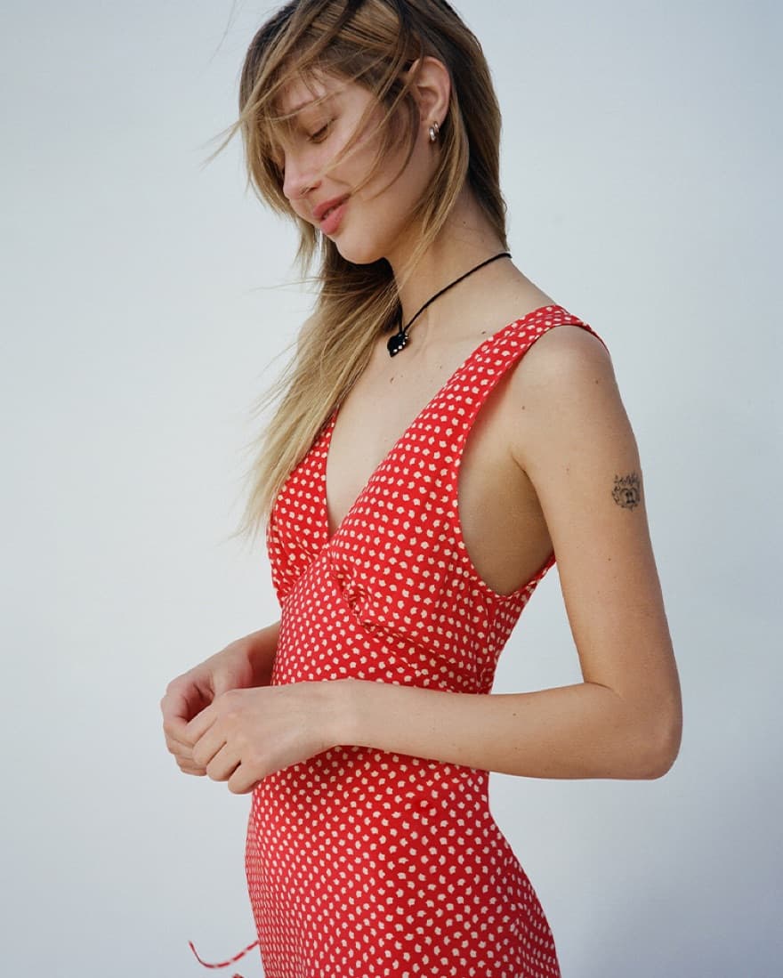 Red Realisation Par Stephanie Dress - Image 2