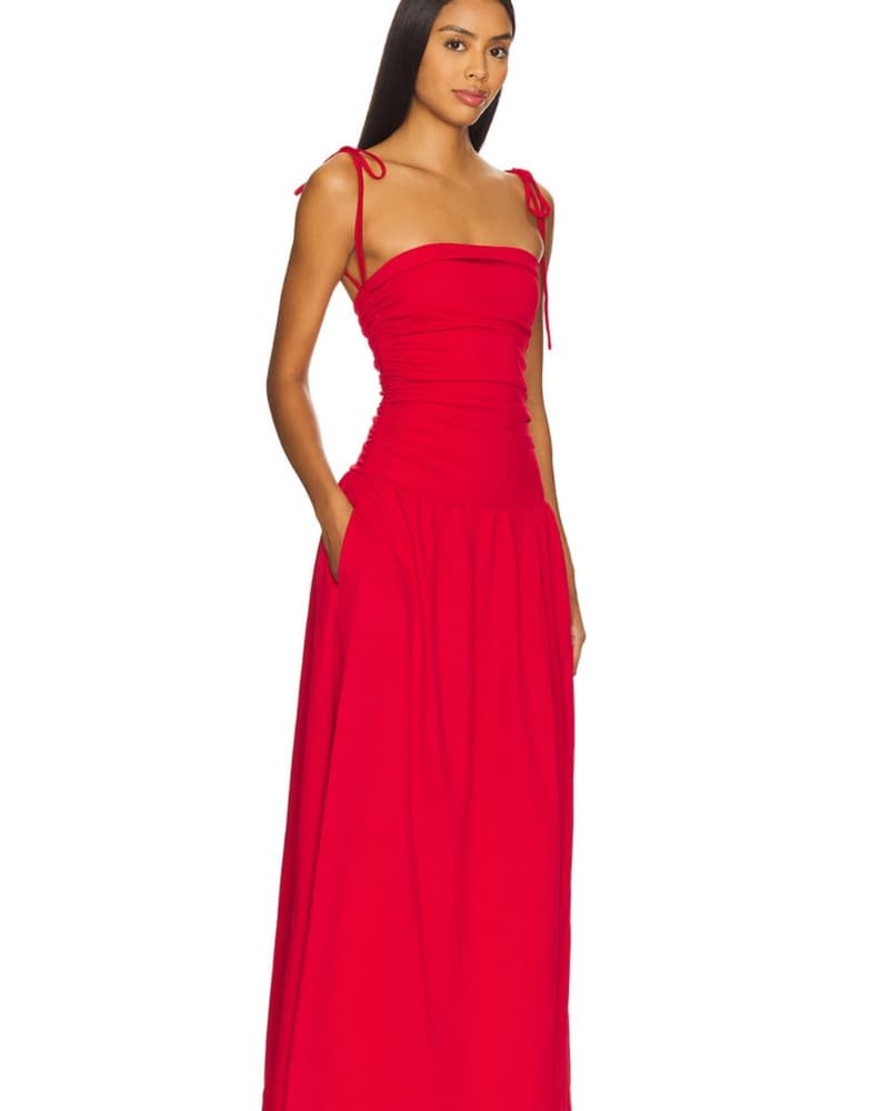 Red Maxi Dress  - Image 2