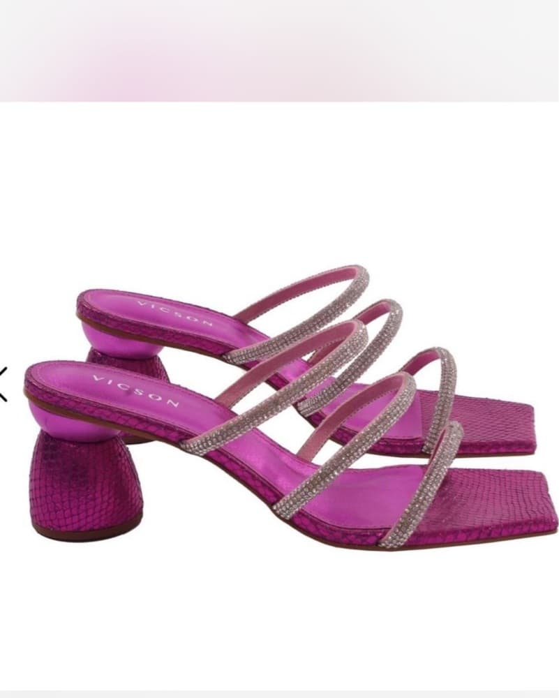 Mia Heels pink & Purple - Image 5