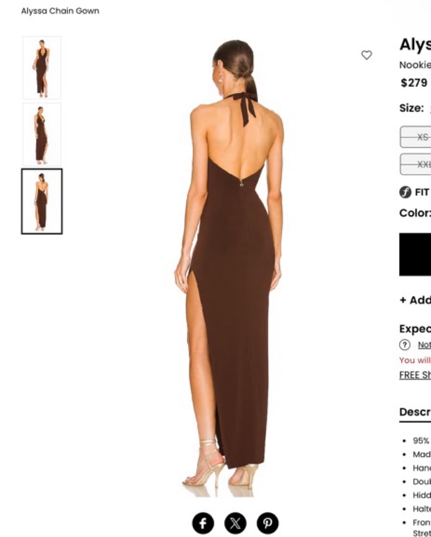 Revolve Dress New With Tags - Image 3