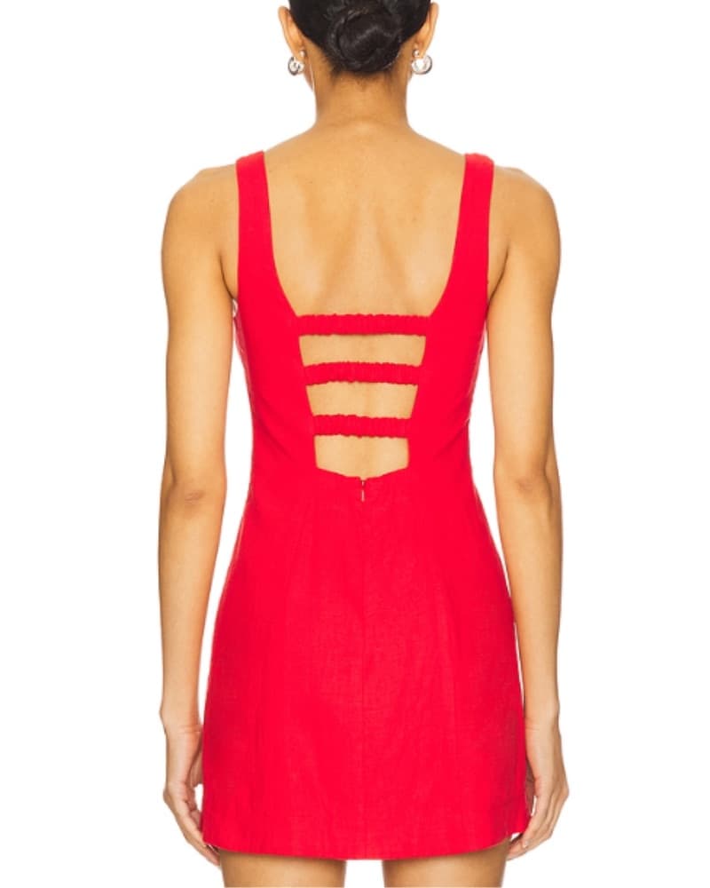 Show Me Your Mumu Red Mini Dress - Image 3