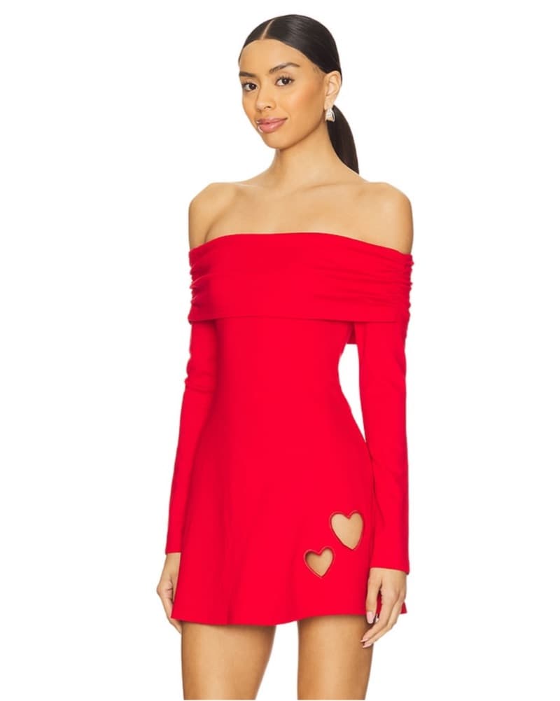 More To Come Everly Dress Red - Image 1