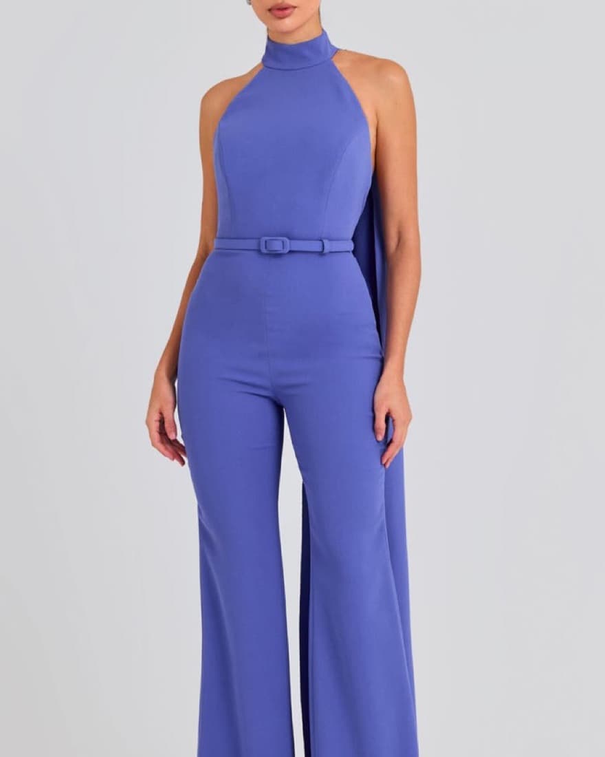 Purple Nadine merabi Jumpsuit - Image 3