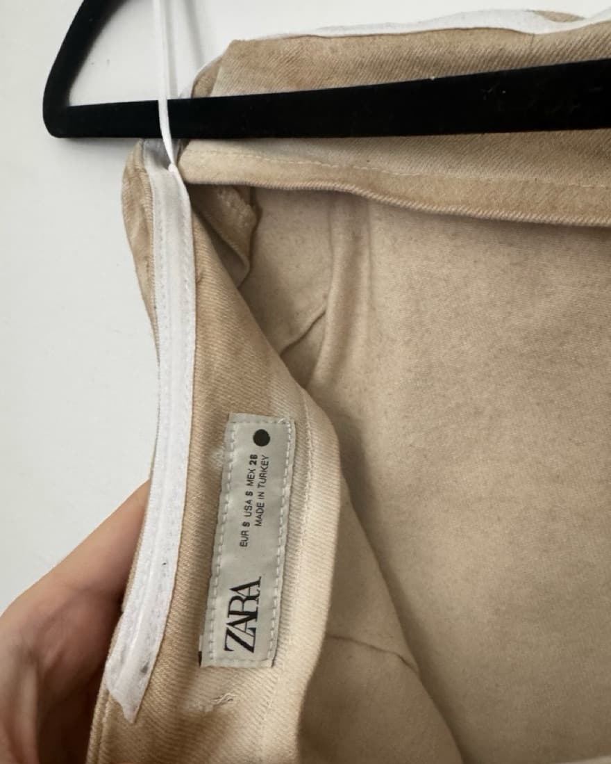 Zara denim strapless maxi dress - Image 3