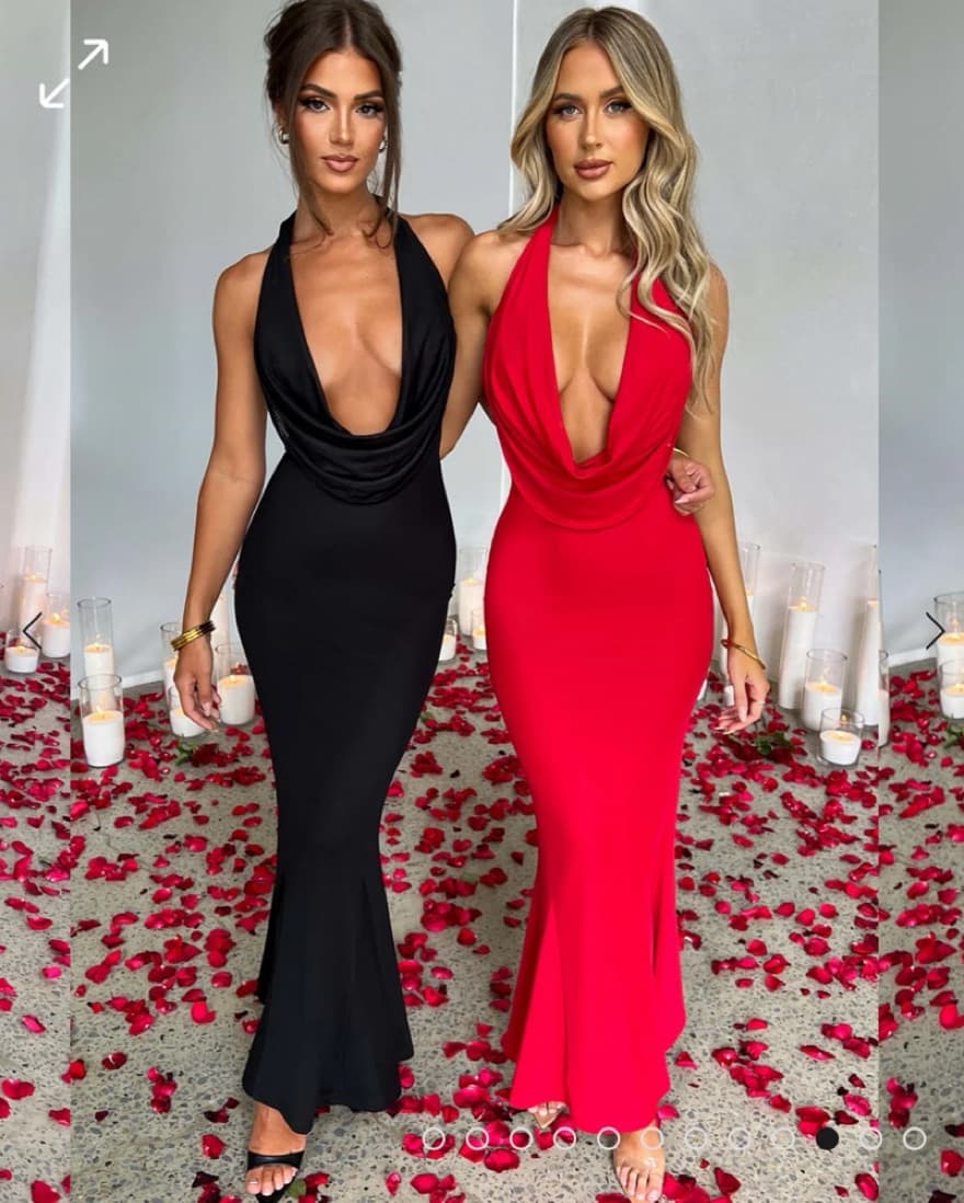 Red Babyboo Chrishelle Maxi Dress - Image 2