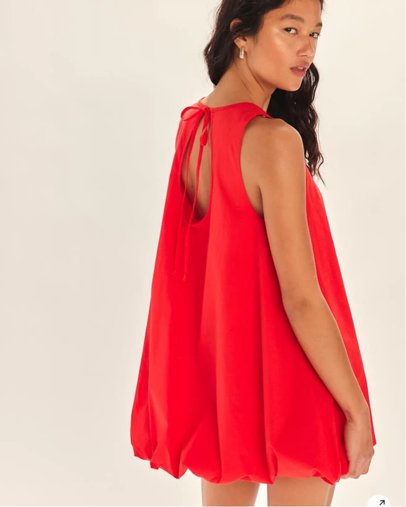 Red Bubble Dress - Image 2